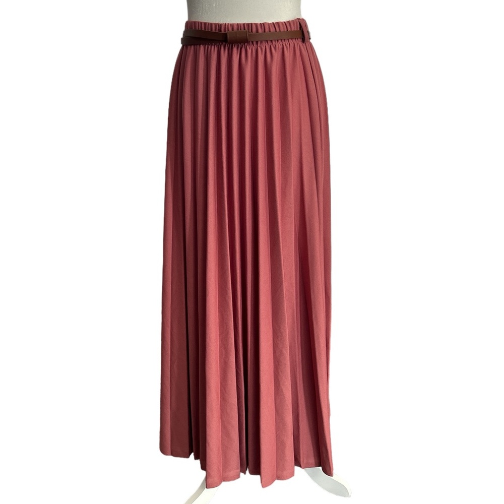 Burcu Dusty Rose Skirt Size Large